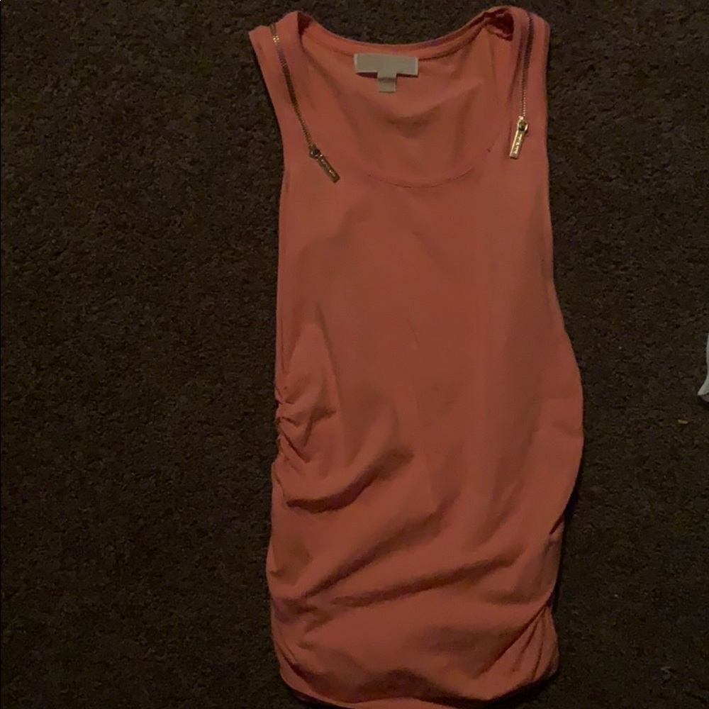 Orange tank top